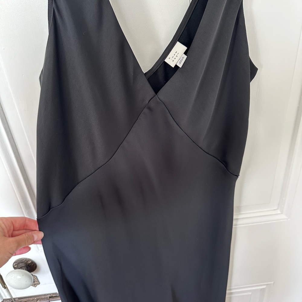 A New Day silk swing dress